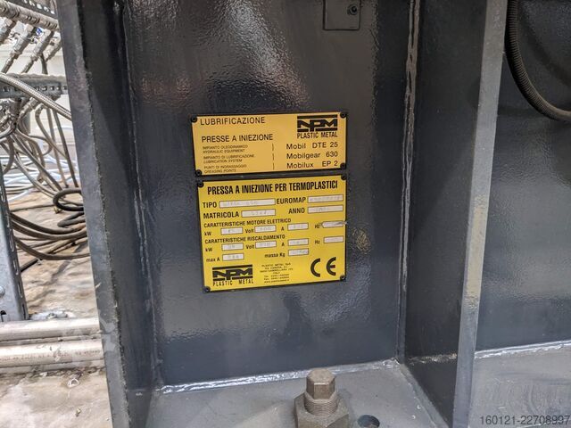 Spuitgietmachine PLASTIC METAL S.p.A. UNYKA 650