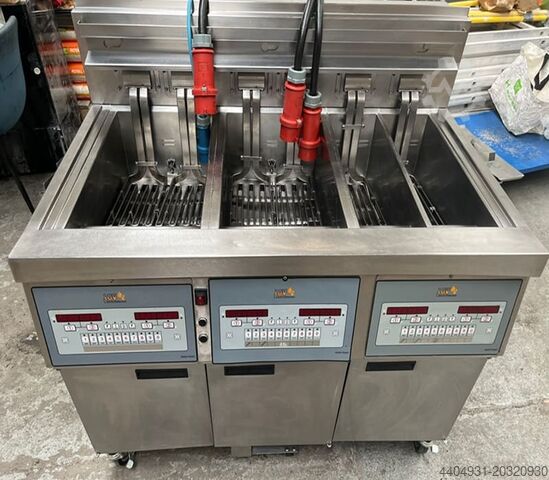 Friteuse 3 cuves 15L avec filtration LOV 203 HENNY PENNY