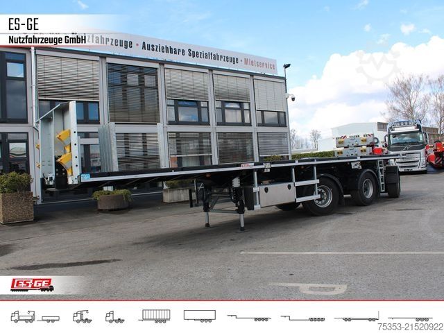 Arbejdsplatform sættevogn FAYMONVILLE MAX Trailer MAX410 Ballastauflieger