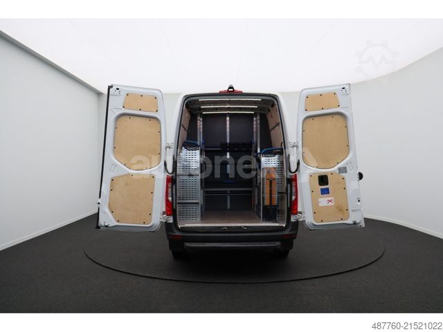 Bestelwagen met verhoogd dak MERCEDES-BENZ Sprinter 314 Mixto *Werkstatt* 6-SITZE+KAMERA 53