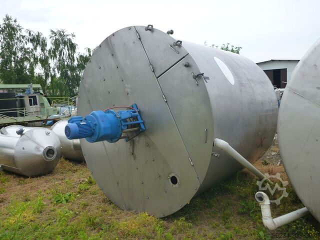 12.500 L verticale mengtank van roestvrij staal van ZUGIL ZUGIL 12500 Liters