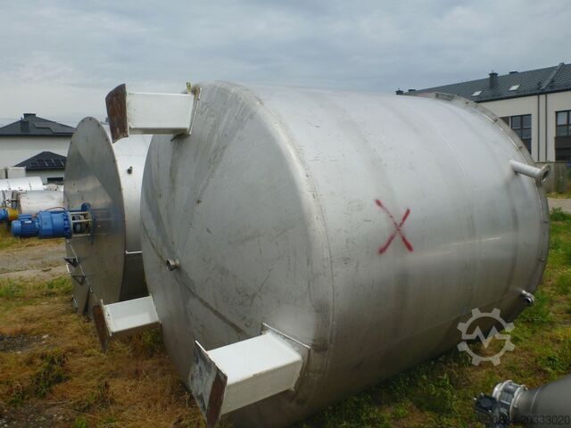 12.500 L verticale mengtank van roestvrij staal van ZUGIL ZUGIL 12500 Liters