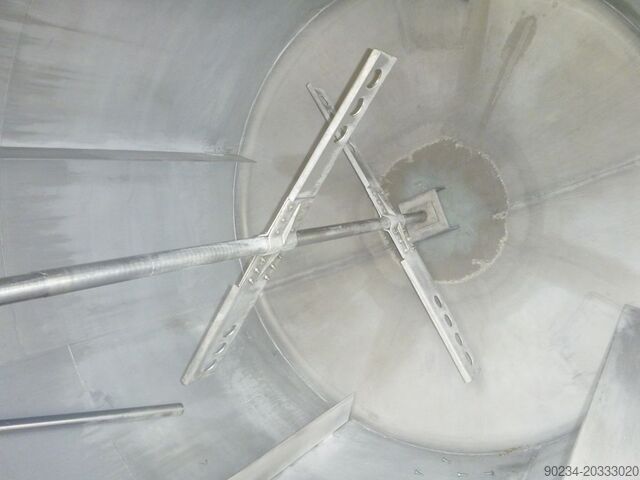 12.500 L verticale mengtank van roestvrij staal van ZUGIL ZUGIL 12500 Liters