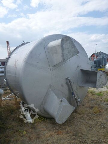 10.000 L verticale roestvrijstalen mengtank van ZUGIL ZUGIL 10000 Liters