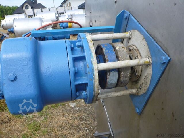 10.000 L verticale roestvrijstalen mengtank van ZUGIL ZUGIL 10000 Liters