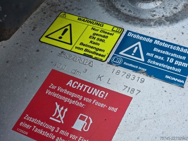 Wechselfahrgestell LKW SCANIA G410 * ACC * RETARDER * LENK & LIFT *  VOLLLUFT