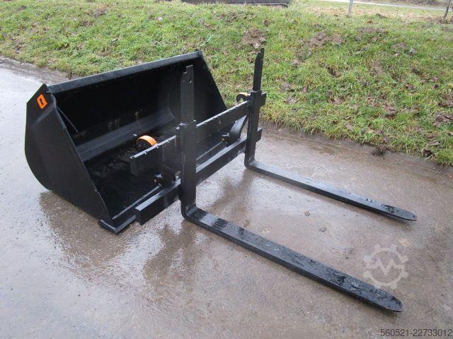 Hoflader Weidemann 3070 CX80 - NEUE Schaufel + neue Palettengabel