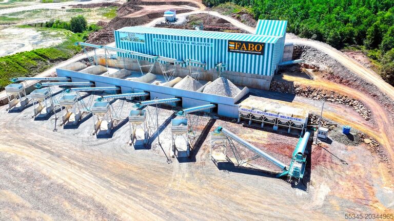 Echipamente de concasare FABO crusher 400 TPH stone crusher