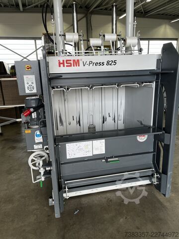 Balenpers voor karton en folie HSM V-Press 825 plus pro