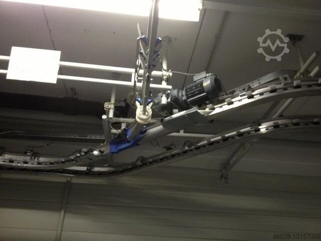 Hängeförderer Linear Transport Hängeware Schönenberger OMNIFLO 3000 mm
