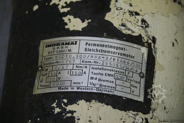 Motor de imán permanente Indramat MDC10.30D/MMA-0/WI444/S06