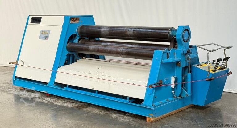 υδραυλικός καμπτική μηχανή τεσσάρων κυλίνδρων DAVI 2050 x 16/13 mm