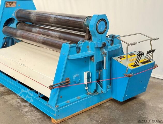 υδραυλικός καμπτική μηχανή τεσσάρων κυλίνδρων DAVI 2050 x 16/13 mm