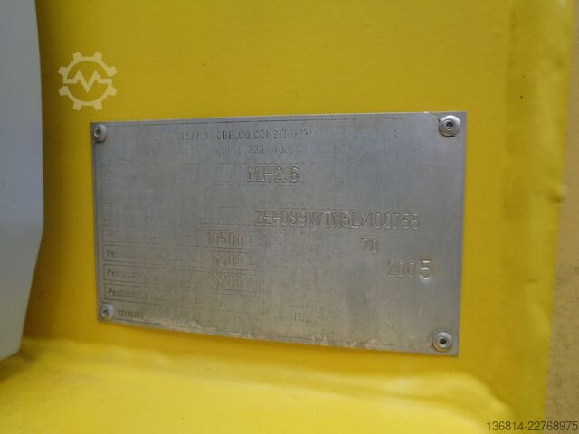 Mobiele graafmachine NEW HOLLAND MH 2.6