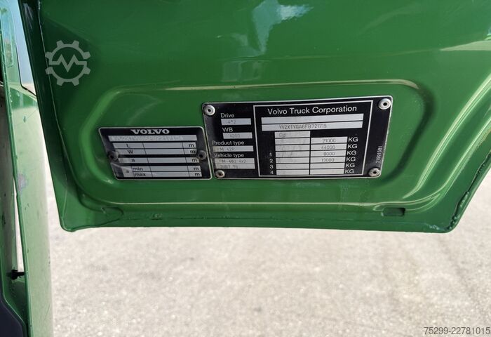 Podvozek nákladního auta Volvo FM-460 4x4R Fahrgestell / Swiss-Vehicle