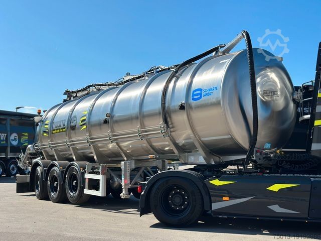 Ημιρυμουλκούμενο βυτιοφόρο SCHWARTE JANSKY Hochleistungs-Zubringer, MIETEN?