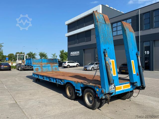 Semi-dieplader Fruehauf / Hydraulic Ramps / 32 Ton