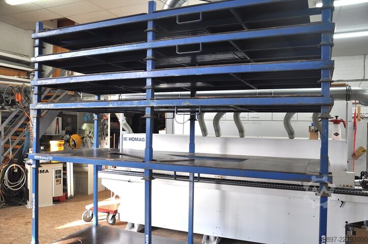 Stapelbare pallet met zijborden Unbekannt Rungenpalette 320 x 120