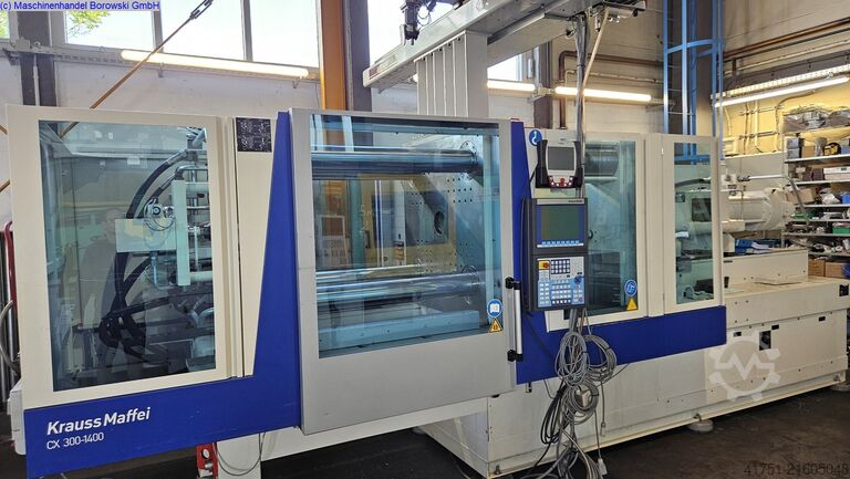 Injection moulding machine KRAUSS MAFFEI KM 300-1400 CX