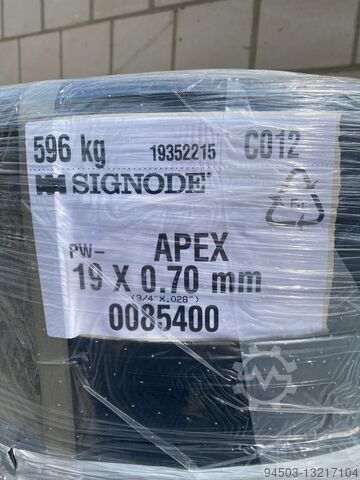 Stalen omsnoeringsband SIGNODE PW Apex Signode Apex 19x0,7mm