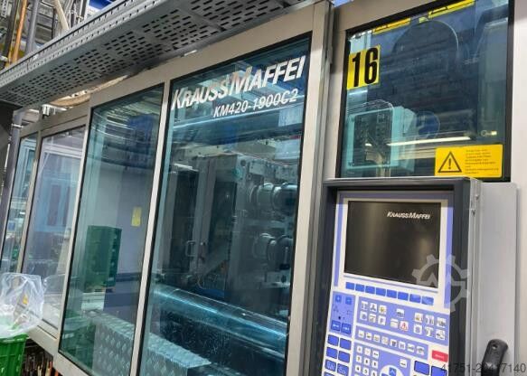 Spritzgießmaschine KraussMaffei KM 420-1900 C2