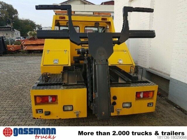 Furgon samochodowy do przewozu aut Volvo FL 612 L, Abschleppwagen Hubbrille 3 to