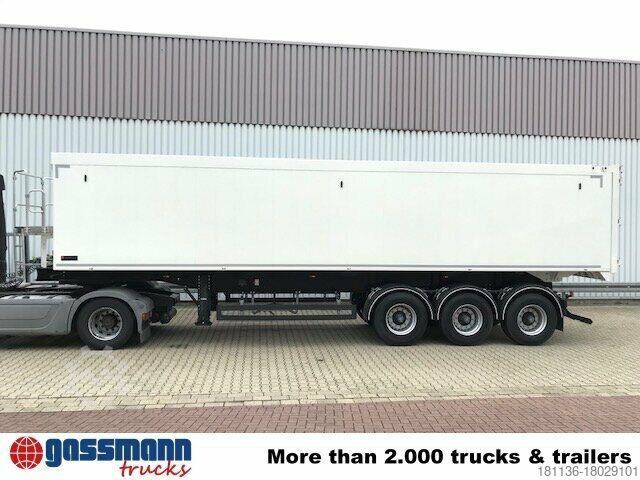 Kipper Auflieger F-A-G SKA 50, ca. 51,8m³, Kombitür