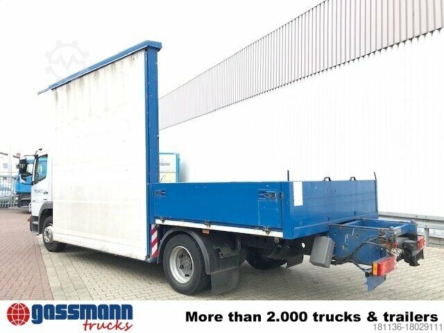 Camión de plataforma Mercedes-Benz Atego 1224 L 4x2 Glastransporter, gegen Aufpreis