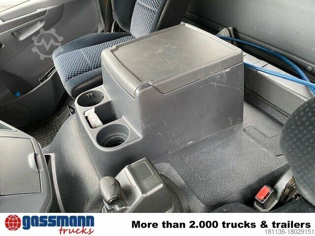 Platós teherautó Mercedes-Benz Axor 1833 L 4x2 mit Heckkran Hiab XS 133 K-2