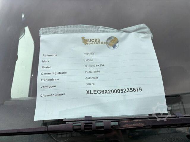 Δεξαμενόπλοιο Scania G 360 + 24.500 LITER! + 6X2 + EURO 5 + PUMP/METER