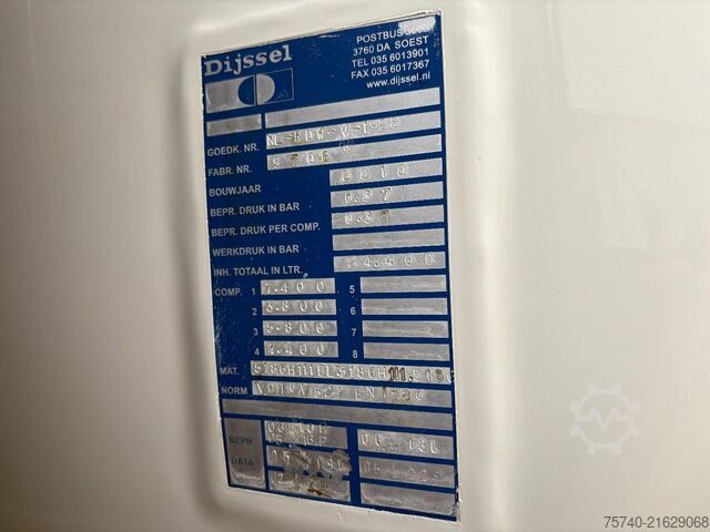 Δεξαμενόπλοιο Scania G 360 + 24.500 LITER! + 6X2 + EURO 5 + PUMP/METER
