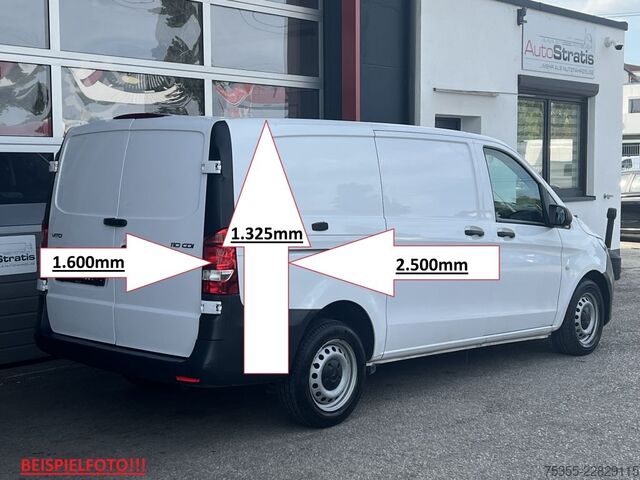 Bestelwagen MERCEDES-BENZ Vito 110 CDI Lang Klima 3-Sitzer Heckflügeltüren
