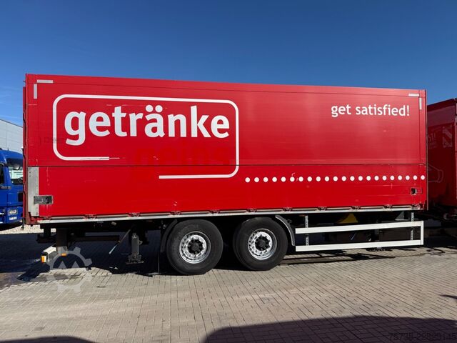 Rimorchio bevande ORTEN Getränkeanhänger Tandem/Schwenkwand/Staplerhalte