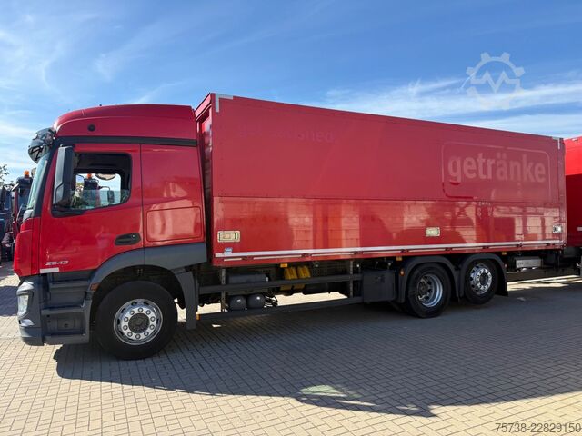 Samochód do przewozu napojów MERCEDES-BENZ Actros 2543 Getränke/Retarder/Lenkachse/Klima