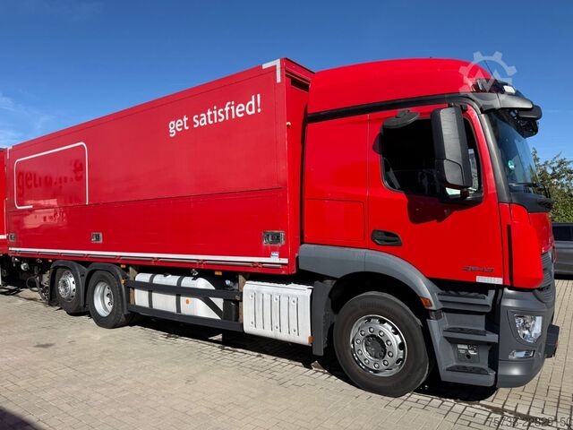 Samochód do przewozu napojów MERCEDES-BENZ Actros 2543 Getränke/Retarder/Lenkachse/Klima