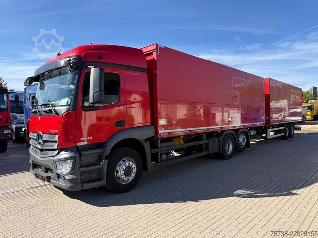 Samochód do przewozu napojów MERCEDES-BENZ Actros 2543 Getränke/Retarder+ANHÄNGER Orten