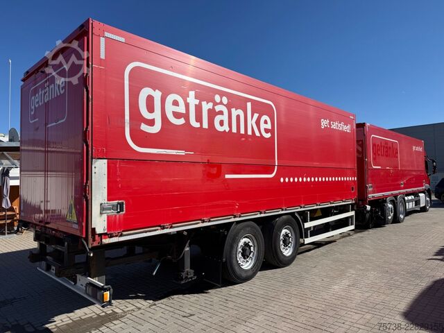 Samochód do przewozu napojów MERCEDES-BENZ Actros 2543 Getränke/Retarder+ANHÄNGER Orten