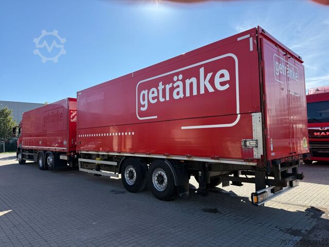 Samochód do przewozu napojów MERCEDES-BENZ Actros 2543 Getränke/Retarder+ANHÄNGER Orten