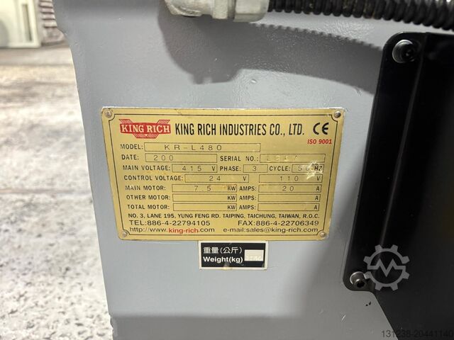 CNC drejebænk XYZ Machine Tools Proturn VL425 x 1250