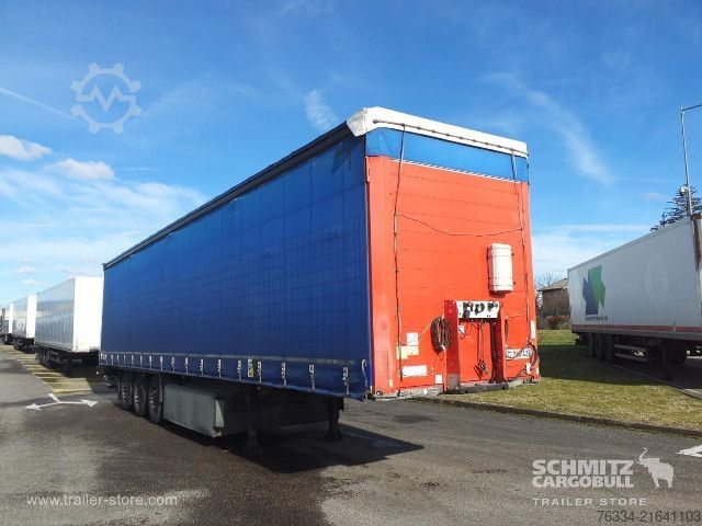 Åben sættevogn med presenning Schmitz Cargobull Semitrailer Curtainsider Standard Hayon