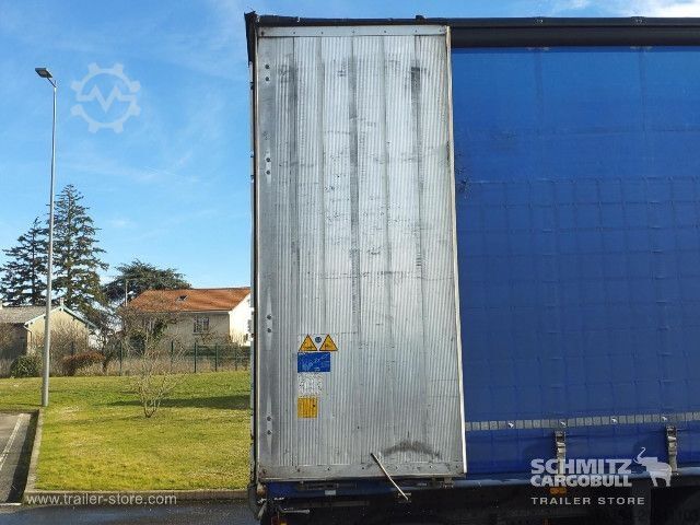 Åben sættevogn med presenning Schmitz Cargobull Semitrailer Curtainsider Standard Hayon