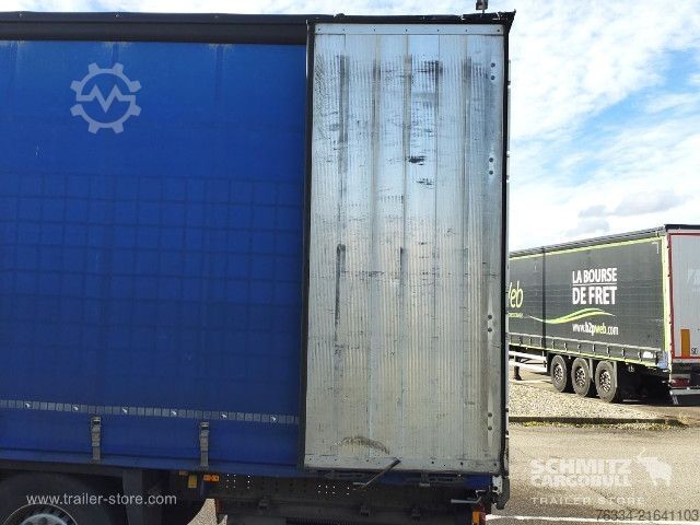 Åben sættevogn med presenning Schmitz Cargobull Semitrailer Curtainsider Standard Hayon