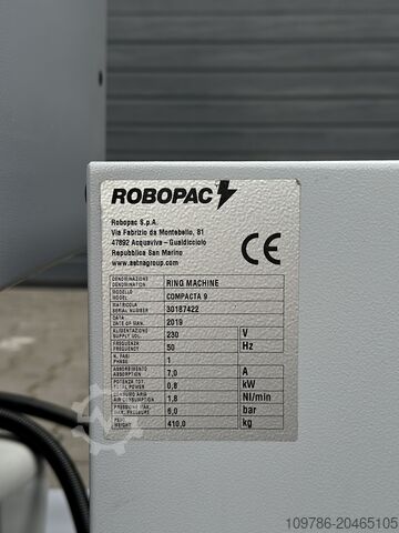 ROBOPAC Compacta 9 vízszintes csomagológép Robopac COMPACTA 9