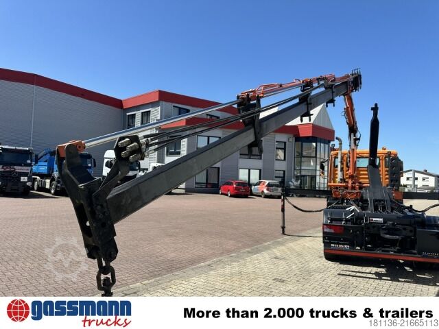 Hakowiec MAN TGM 15.250 4x4 BL, Kran Atlas TLC 75.2-A4L, Funk