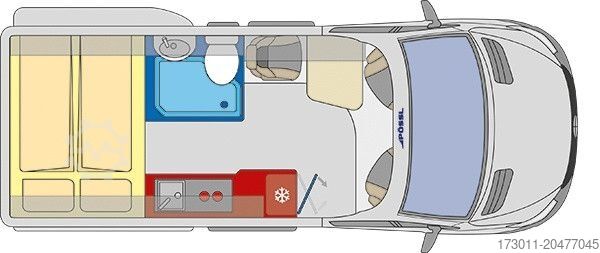 Kastenwagen Wohnmobil / Campervan PÖSSL Pössl Roadstar XT - Mercedes Sprinter 4x4