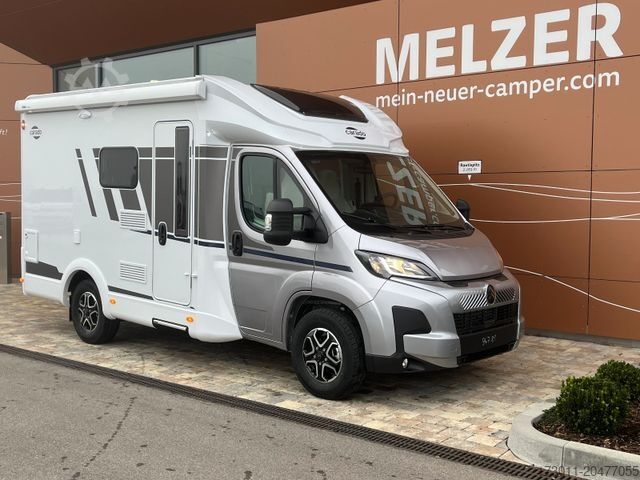 Teilintegriertes Wohnmobil CARADO T135 pro+ Citroen 140PS Automat mit Hubbett