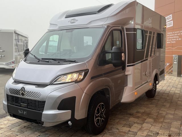 Teilintegriertes Wohnmobil CARADO T135 pro+ Citroen 140PS Automat mit Hubbett