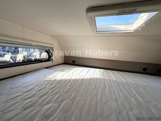 Alkoven Wohnmobil HOBBY Siesta A 60 GF - Festbett - Klima -