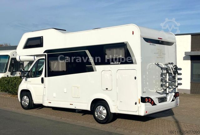 Alkoven Wohnmobil HOBBY Siesta A 60 GF - Festbett - Klima -