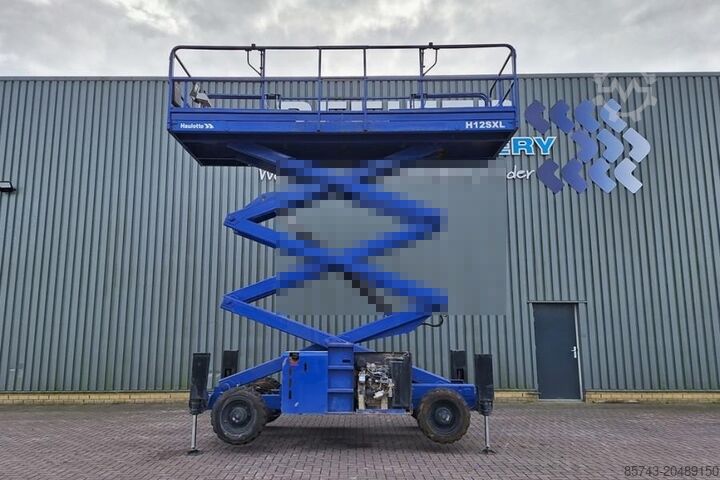 Schaarlift Haulotte H12SXL Diesel, 4x4 Drive, 12m Working Height, 700k